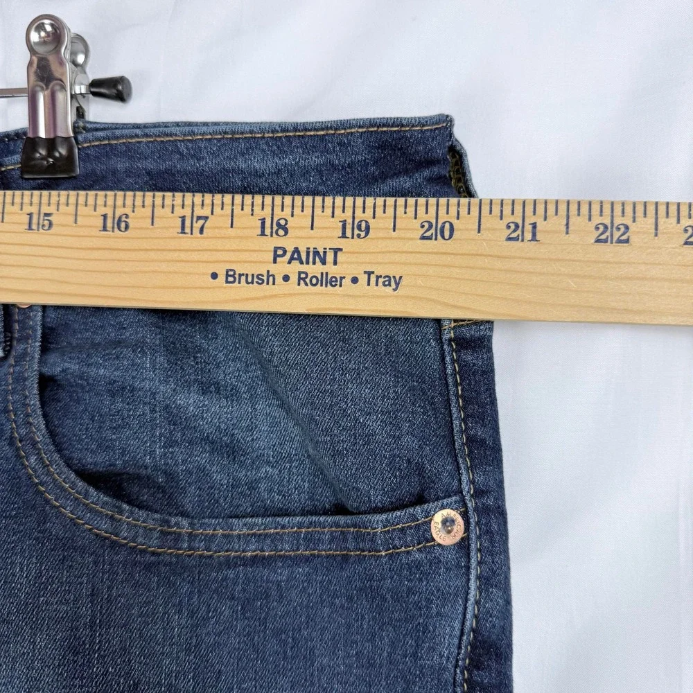 American Eagle Airflex+ Athletic Straight Jeans Dark Wash Blue 38x32 Mens‎